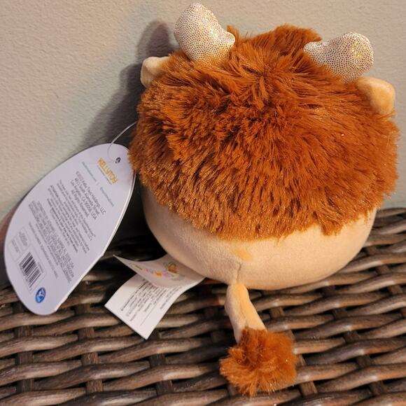 NWT Squishmallow Lot: of 2: Francis the Lion 4.5" & Seth the Red Panda 8" Plush - Picture 7 of 14